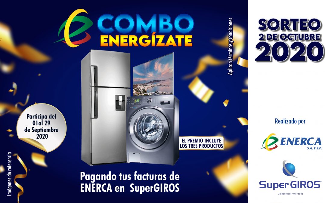 Combo Energízate con Enerca y SuperGIROS